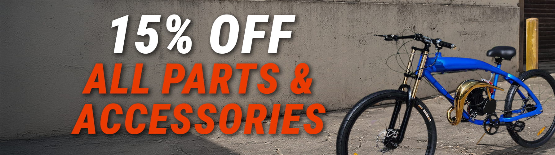 10% OFF PARTS & ACCESSORIES
