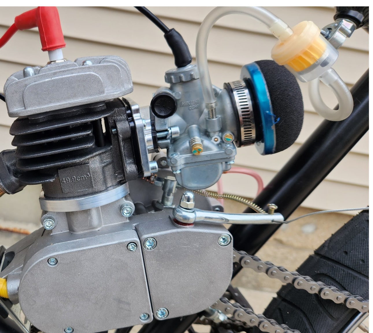 Phantom Carburetor Close Up